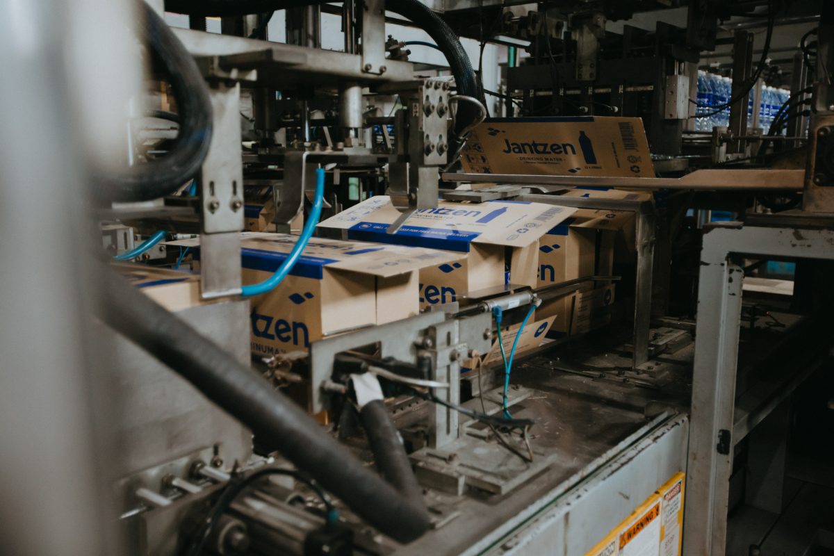 Packaging and palletising